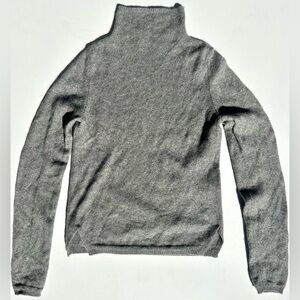 Max & Co. (Max Mara) 100% Cashmere Gray Mock neck Sweater, XS
